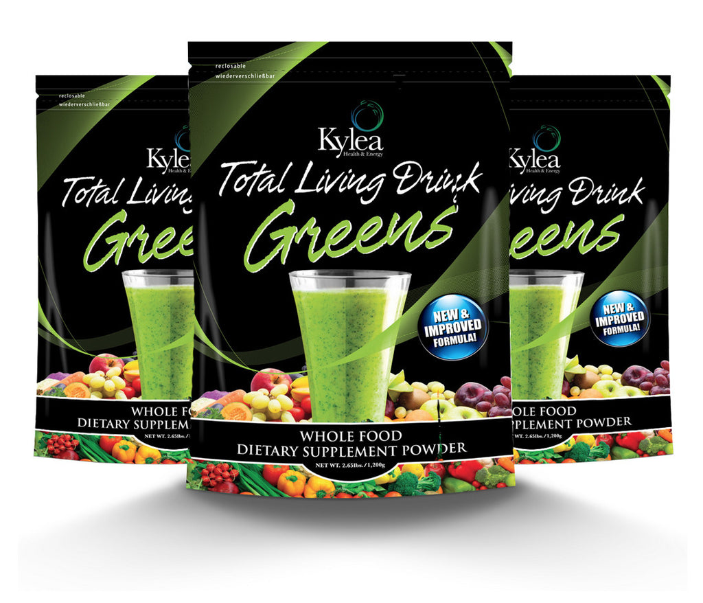 Total Living Drink Greens - 3 Pack (Save $60)
