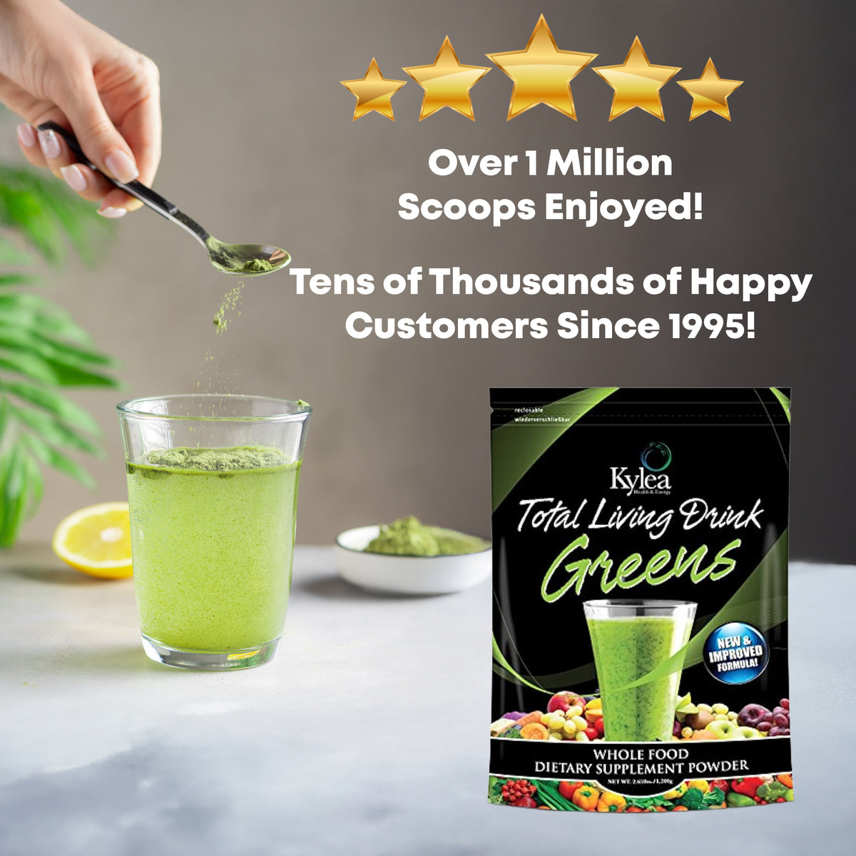 Total Living Drink Greens – Kylea Health