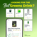 ProveIt app ratings: Kylea Total Living Drink Greens vs AG1, Live it Up Super Greens, Smarter Greens, Amazing Grass.