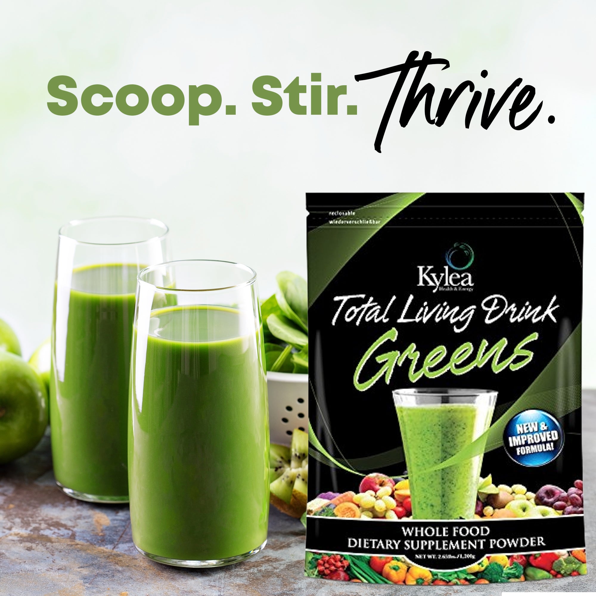 Scoop. Stir. Thrive.