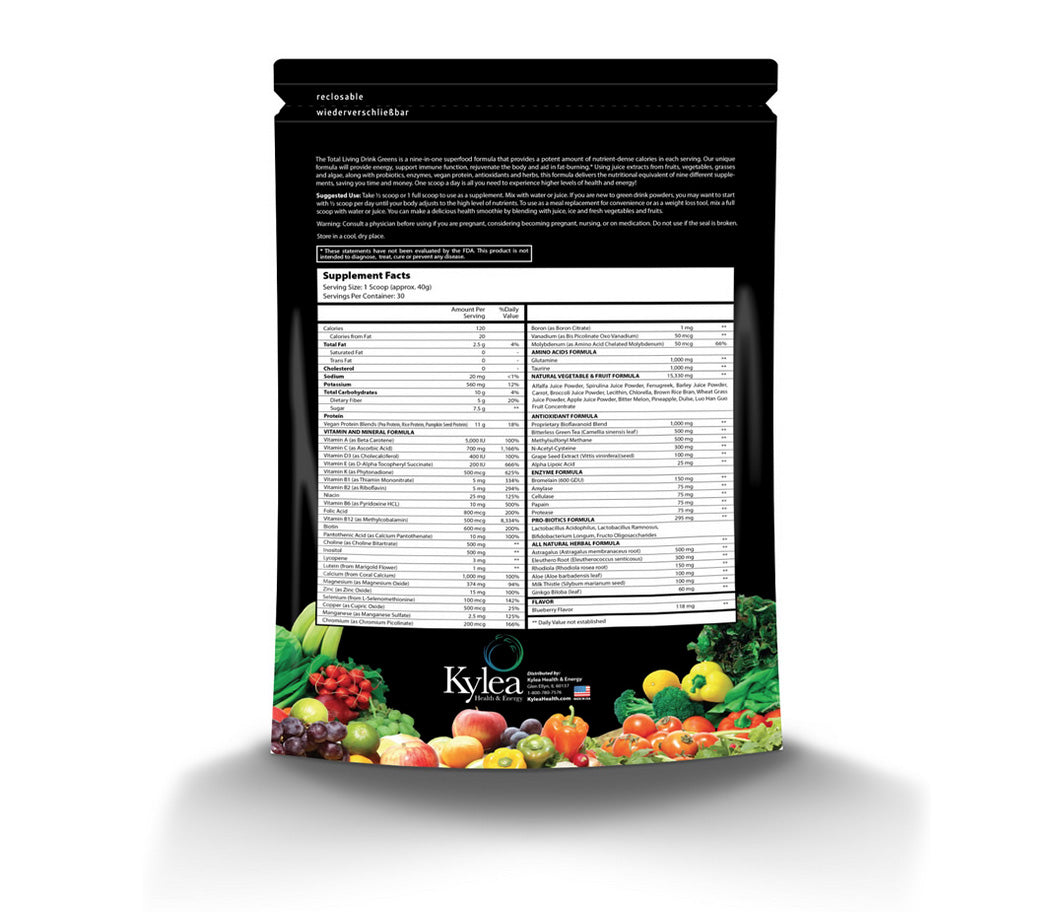 Total Living Drink Greens & Total Living Drink Berry Combo Pack (Save $11)